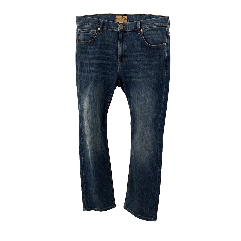 WRANGLER 20X Jeans Mens 38x30‎ Blue Denim Straight Fit Western Cowboy Workwear